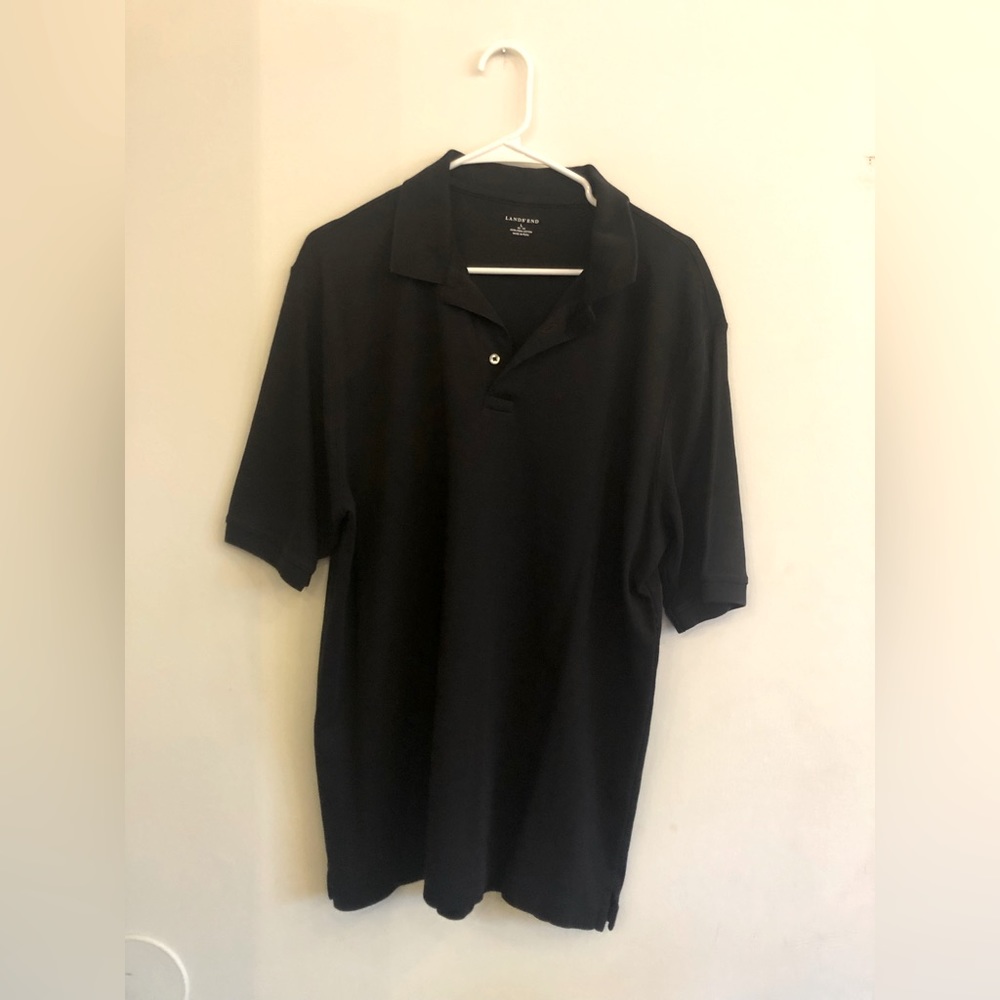 Men’s Black Short Sleeve Polo